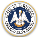 Louisiana Secretary of State Seal